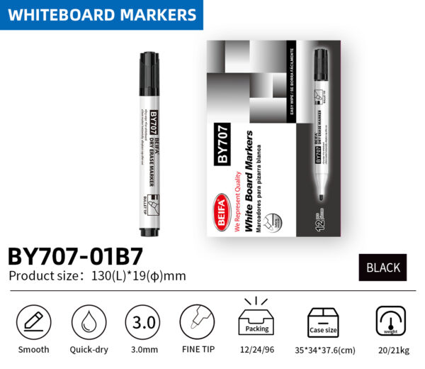 Whiteboard marker Black