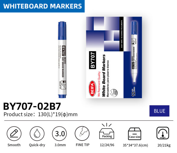 Whiteboard marker Blue