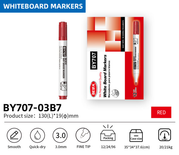 Whiteboard marker Red