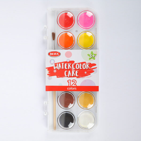 Watercolor cake