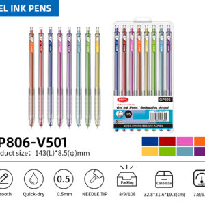 Gel Ink Pen 8warna