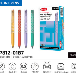 Erasable Gel Ink Pen Black 0,5mm