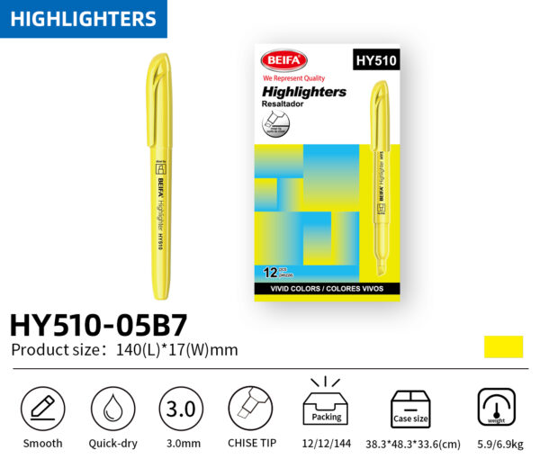 Highlighter yellow