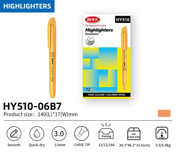 Highlighter orange