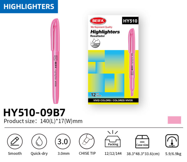 Highlighter pink