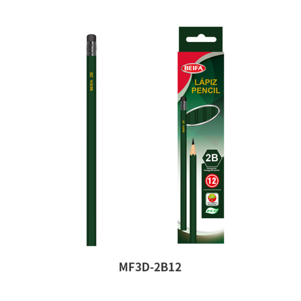 Pencil 2B 12pcs/box - Image 2