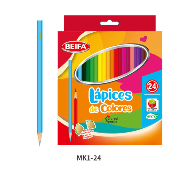 Colored pencil 24c